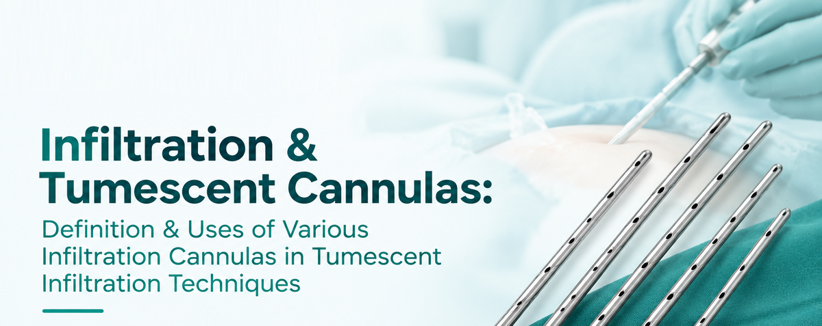 Definition & Uses of Various Infiltration Cannulas in Tumescent Infiltration Techniques