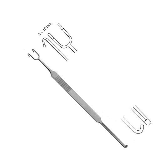 Neivert Double Hook - With Guide Channel