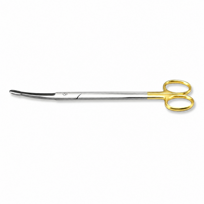 Diamond Tip Scissors - Heavy Bevel on Shank | 20 cm Curved