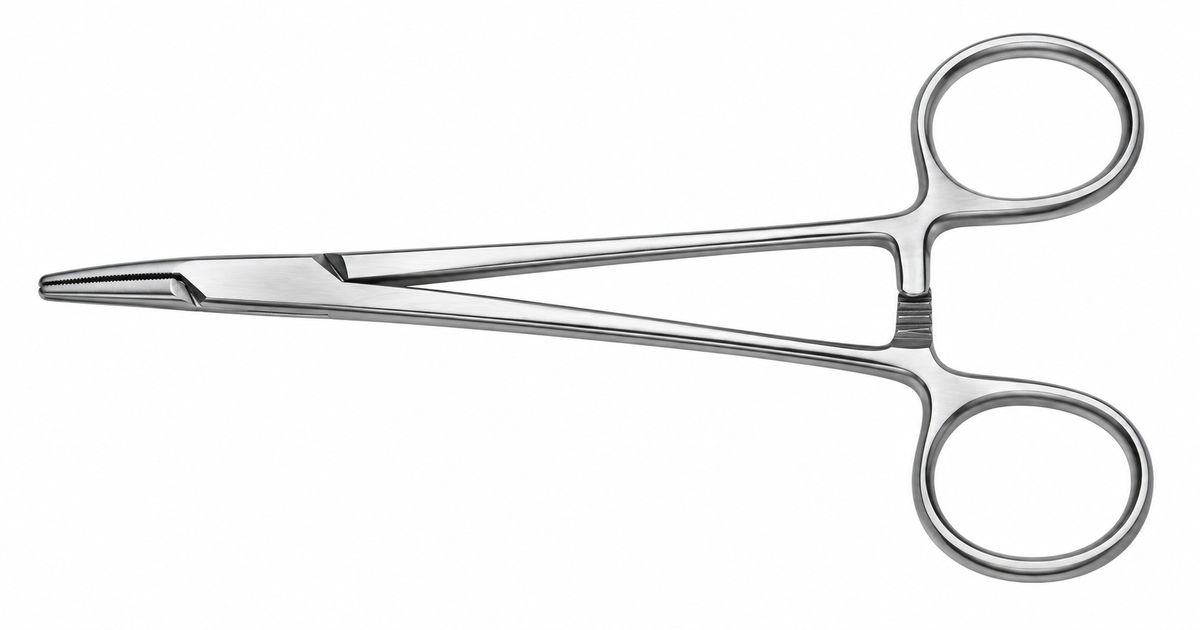 Sterile Single Use Mayo-Hegar Needle Holder – 14 cm