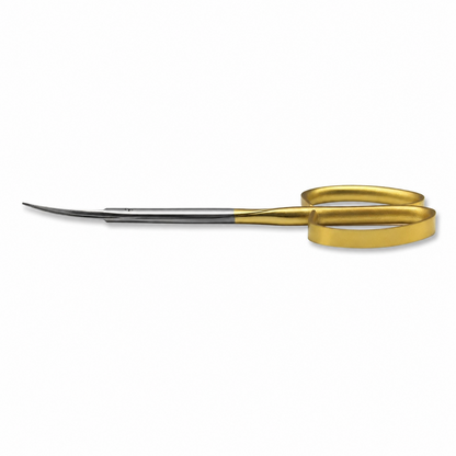 Ribbon Handle Iris Scissors | Straight or Curved