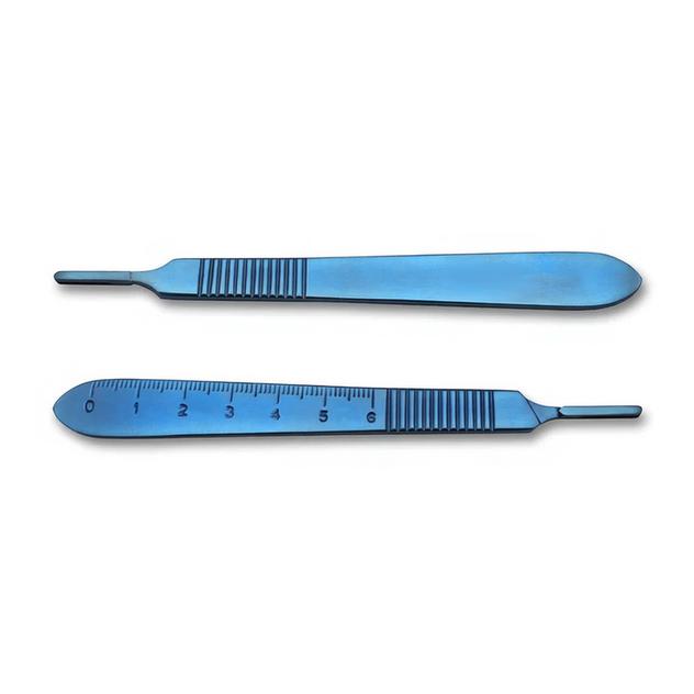 Scalpel Handle # 3 Ceramic Blue
