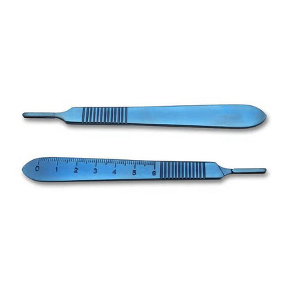 Scalpel Handle # 3 Ceramic Blue
