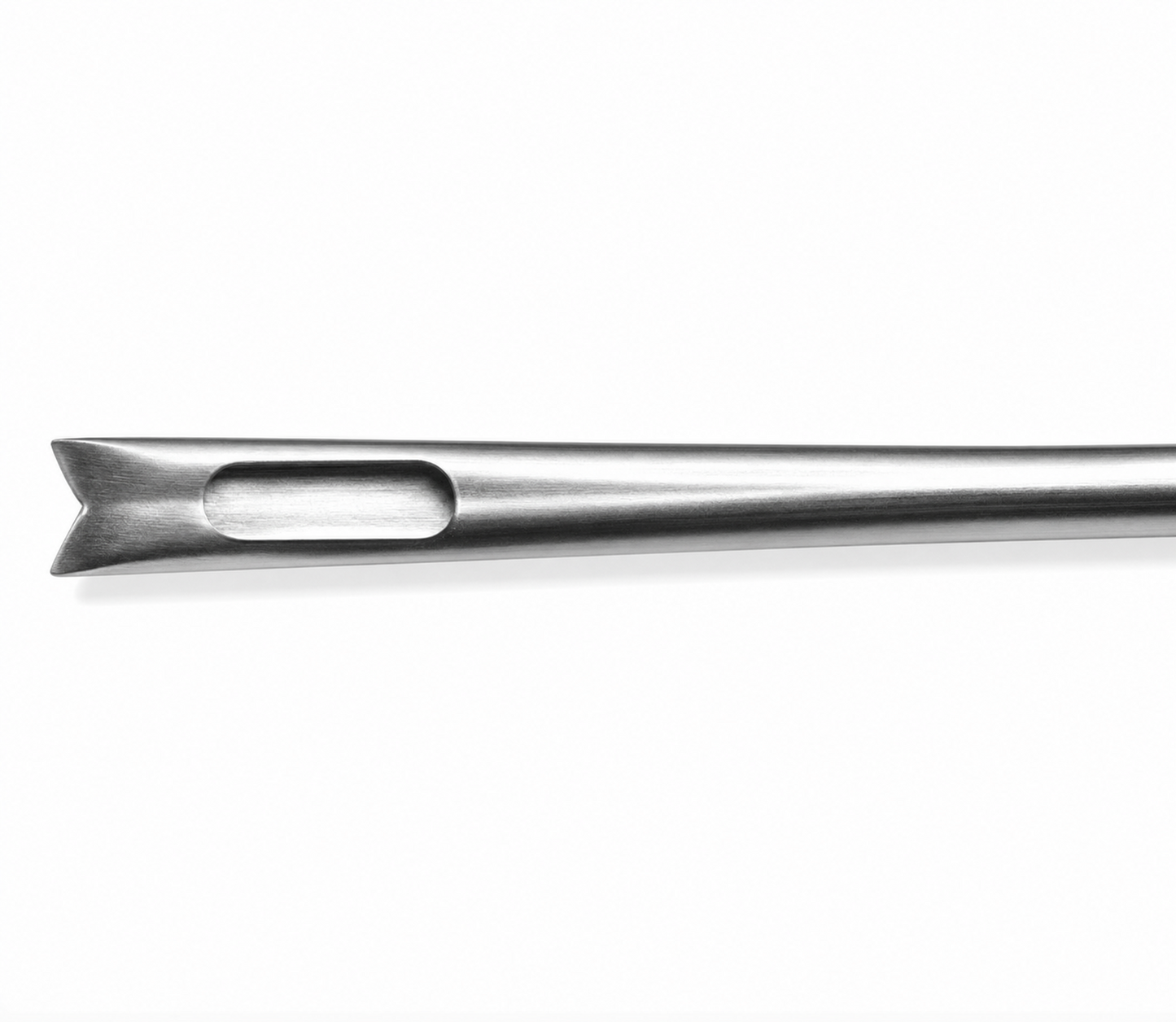 Test - V-Shaped Dissector Cannula – Single Port | Reusable Stainless Steel Liposuction Cannula